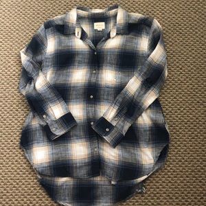 AMERICAN EAGLE Distressed Flannel